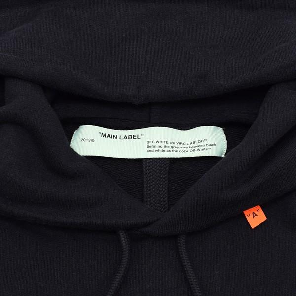 off white 在庫処分 オフホワイト パーカー ブラック/レッド off white 在庫処分 オフホワイト パーカー ブラック/レッド