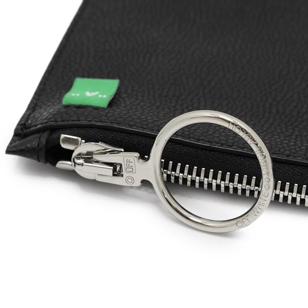 off white（オフホワイト） 在庫処分 クラッチバッグ ポーチ ブラック