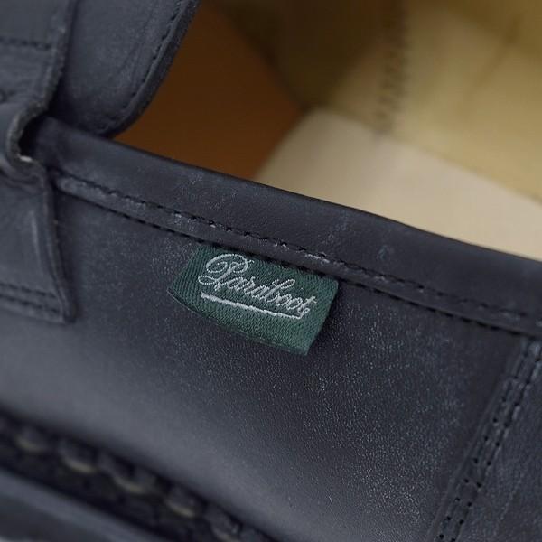 パラブーツ ローファー ブラック 099412 99412 Paraboot REIMS NOIR メンズ レザー シューズ 靴の画像
