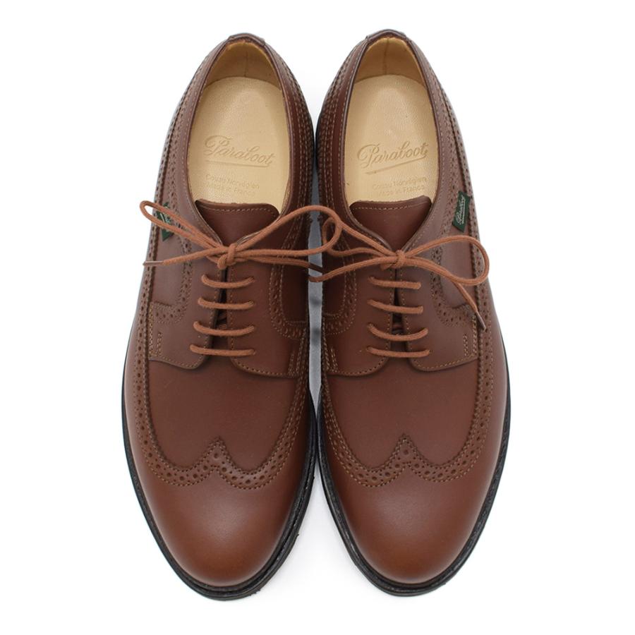 パラブーツ ウイングチップ ブラウン 200715 Paraboot ALBY/MARCHE Marron-lis Chataigne メンズ シューズ 靴 2007-15の画像