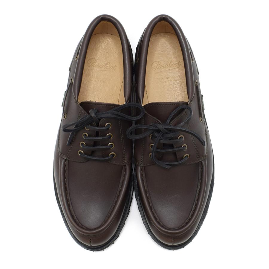 パラブーツ デッキシューズ ブラウン 200816 Paraboot CHIMEI/JANNU Noire-lis Ebony メンズ シューズ 靴 2008-16の画像