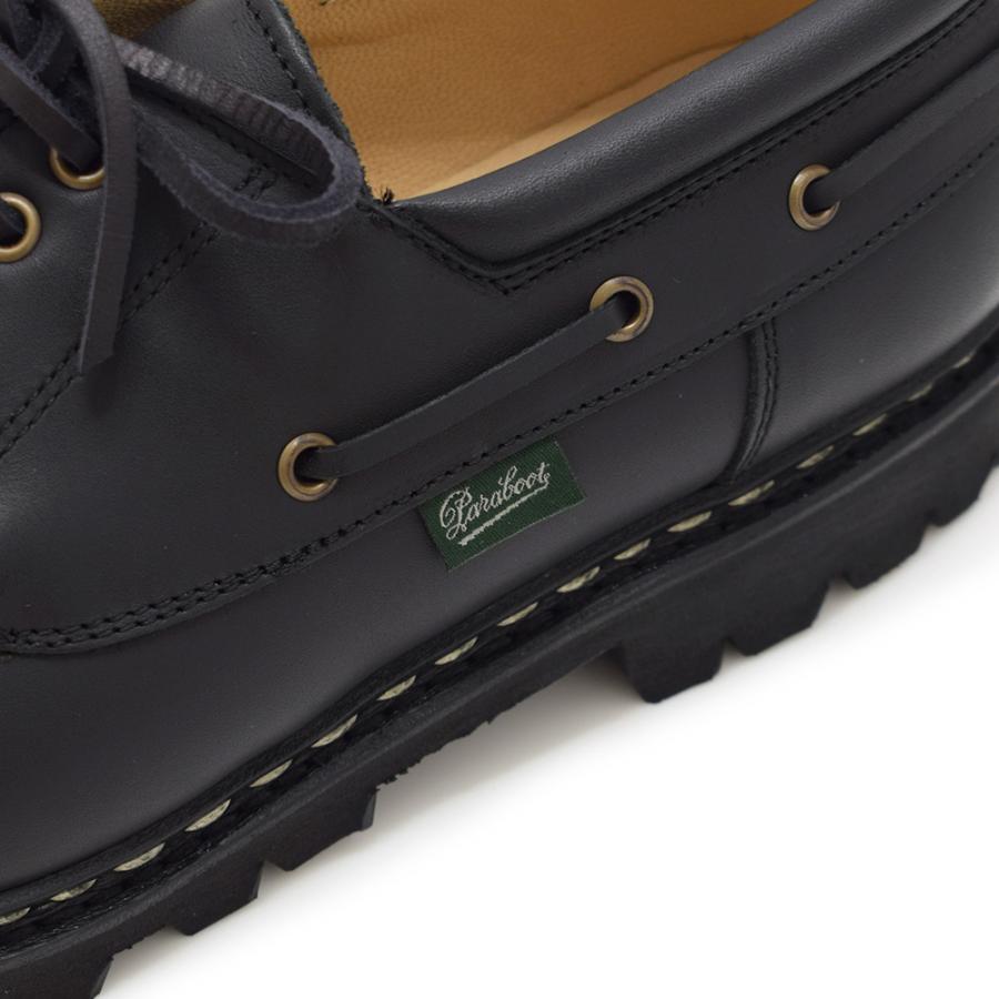 Paraboot パラブーツ デッキシューズ ブラック 200817 CHIMEY/JANNU