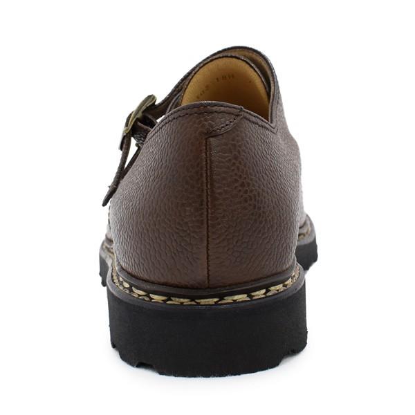 パラブーツ ウィリアム ブラウン 981435 Paraboot WILLIAM NOIRE-GR EBENE メンズ ダブルモンク シューズ 靴 9814-35の画像
