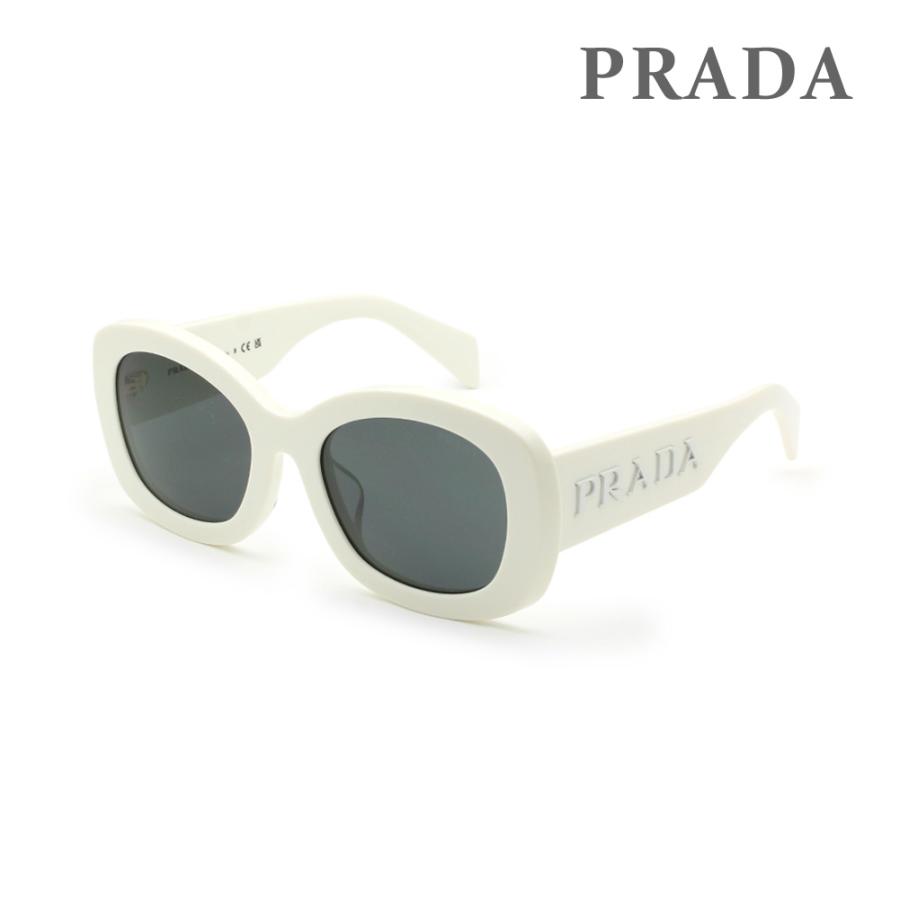 PRADA（プラダ） サングラス PRA13SF 1425S0 55 ホワイト アジアン