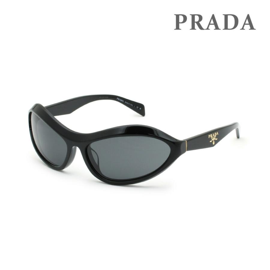 PRADA プラダ サングラス PRA20SF 16K5S0 63 ブラック アジアン  
