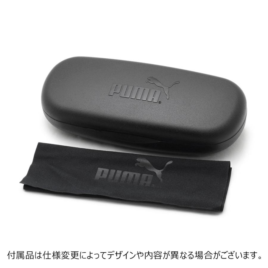 国内正規品 PUMA プーマ 眼鏡 フレーム のみ PE0192OA-001 ブラック アジアンフィット メンズ｜timeclub｜05