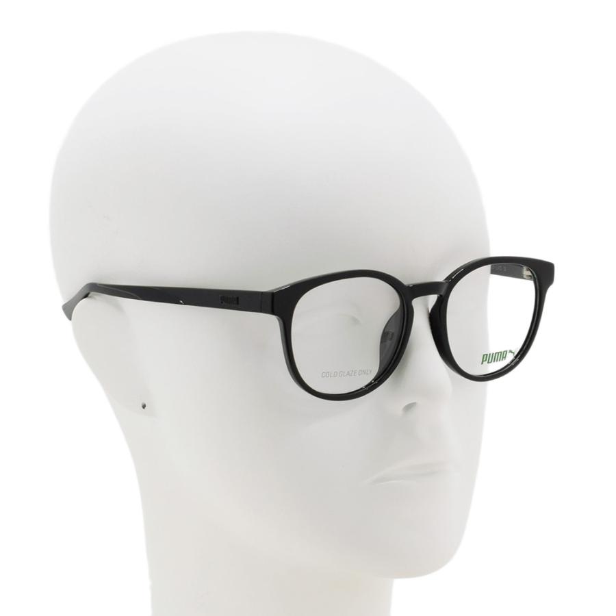 国内正規品 PUMA プーマ 眼鏡 フレーム のみ PE0194OA-001 ブラック アジアンフィット メンズ レディース ユニセックス｜timeclub｜04