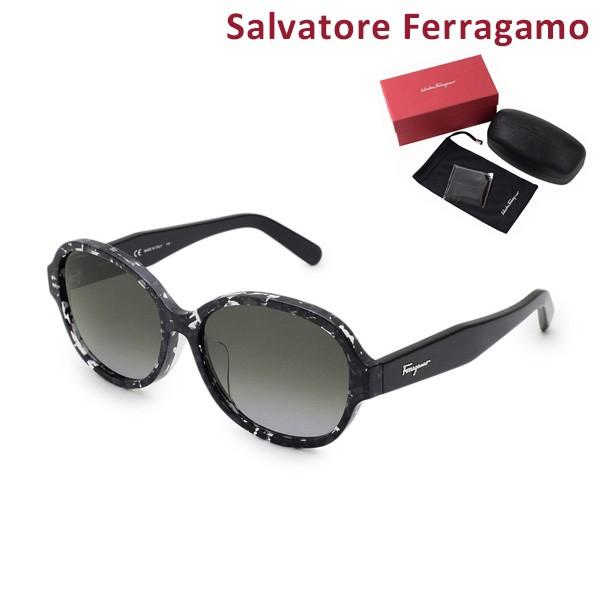 FERRAGAMO サングラス SF885SA-214 トートイズ/ブラック FERRAGAMO - FERRAGAMO サングラス SF885SA-214 トートイズ/ブラックの