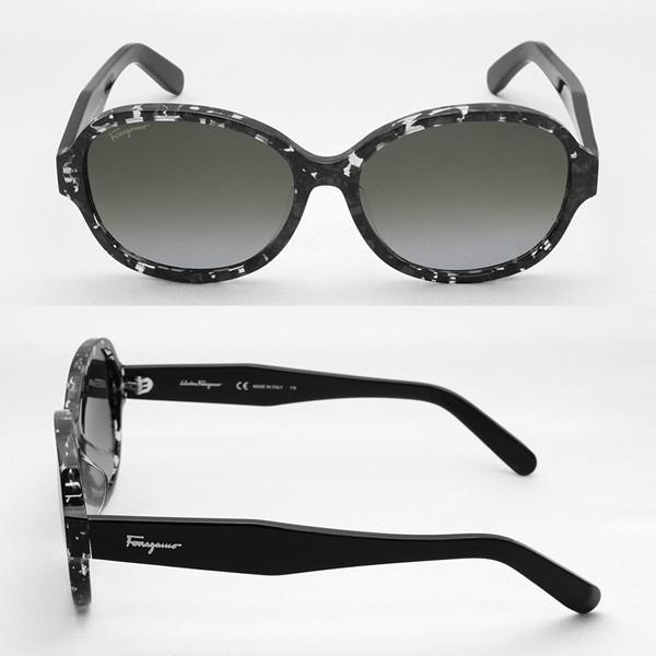 FERRAGAMO サングラス SF885SA-214 トートイズ/ブラック 在庫処分 国内正規品 サルヴァトーレ フェラガモ SF885SA 006