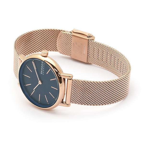 腕時計 SKAGEN SIGNATUR SKW2837 SIGNATUR LILLE 二針 ローズトーン スチールメッシュウォッチ SKW2837