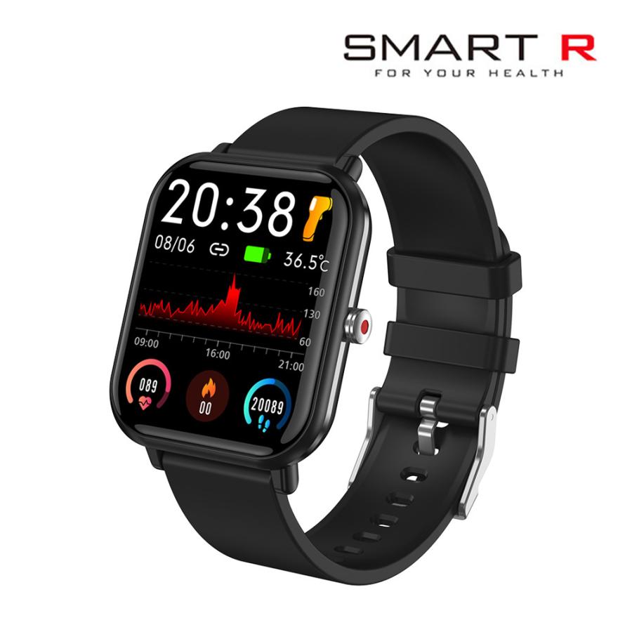 【30分間限定お値下げ】　ほぼ新品T11 PRO スマートウォッチ ブラック SMART R 国内正規品 スマートウォッチ Q-9PRO ブラック メンズ