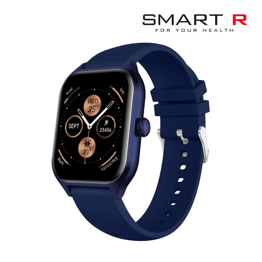 SMART R 国内正規品 スマートウォッチ R-4 ネイビー メンズ レディース 腕時計 スマートR : タイムクラブ Yahoo!店 ...