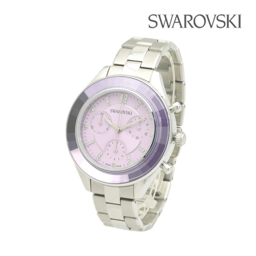 SWAROVSKI（スワロフスキー） 腕時計 レディース 5632484 Octea lux sport パープル/シルバー ブレス ...
