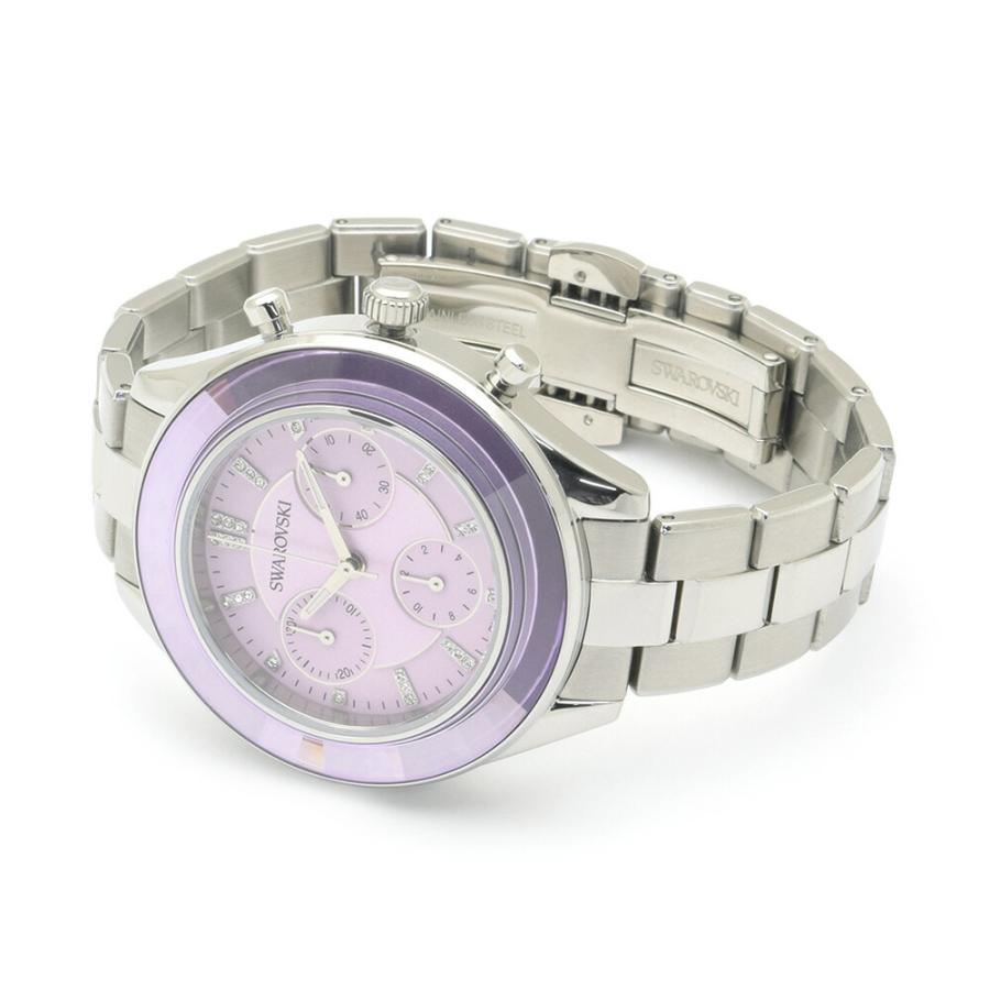 SWAROVSKI（スワロフスキー） 腕時計 レディース 5632484 Octea lux sport パープル/シルバー ブレス ...