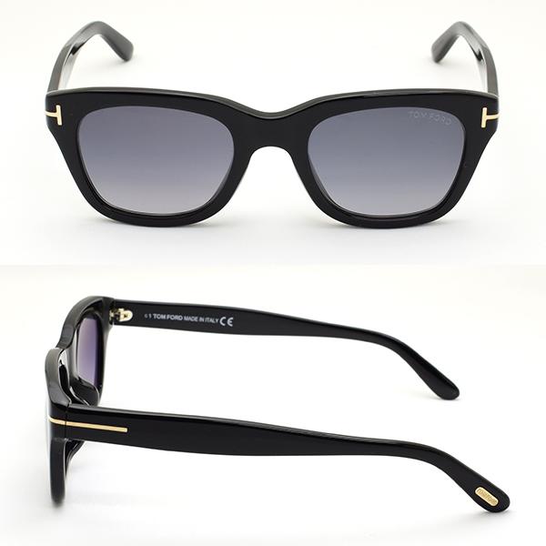 トムフォード サングラス FT0237-F/S 01B 51 ブラック TOM FORD メンズ アジアンフィット 正規品 TF237-F  Snowdon スノードン