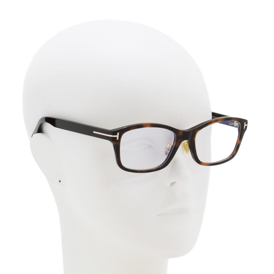 トムフォード メガネ 伊達眼鏡 フレーム FT5724-D-B/V 052 56 TOM FORD メンズ レディース 正規品 TF5724-D-B | TOM FORD | 03