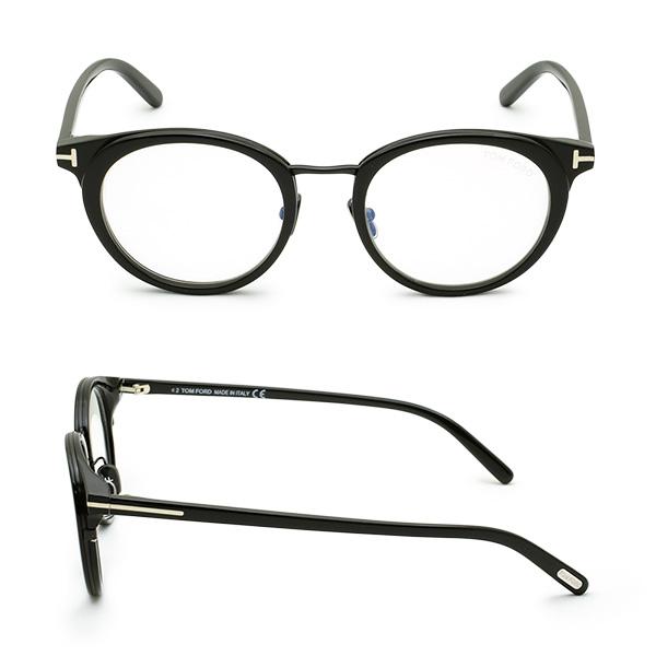 TOM FORD トムフォード メガネ 伊達眼鏡 フレーム FT5784-D-B/V 005 48 