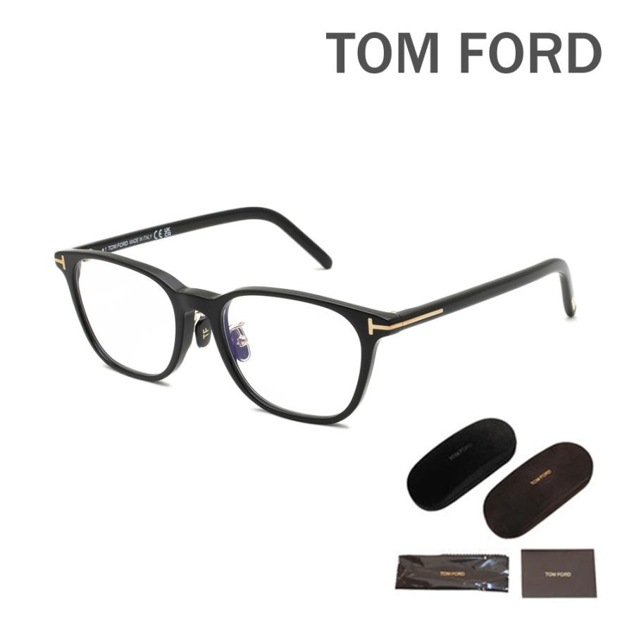 【箱あり】TOM FORD 伊達メガネ TOM FORD（トムフォード） メガネ 伊達眼鏡 フレーム FT5860-D-B/V 001