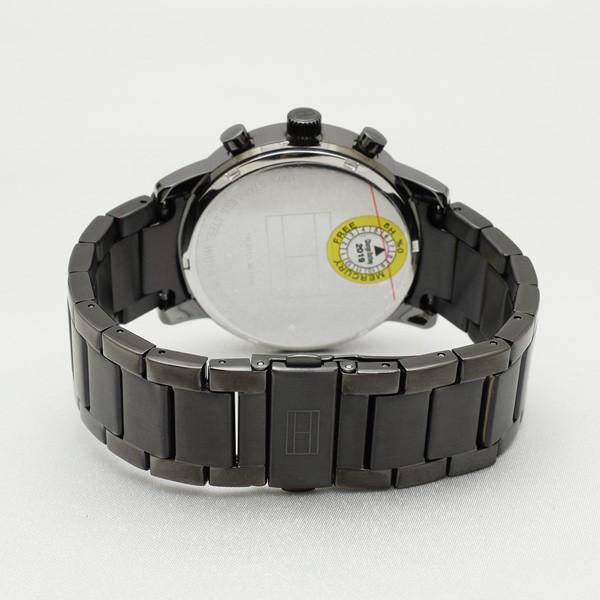 トミーヒルフィガー 腕時計 1710339 ブレス ガンメタル メンズ TOMMY  