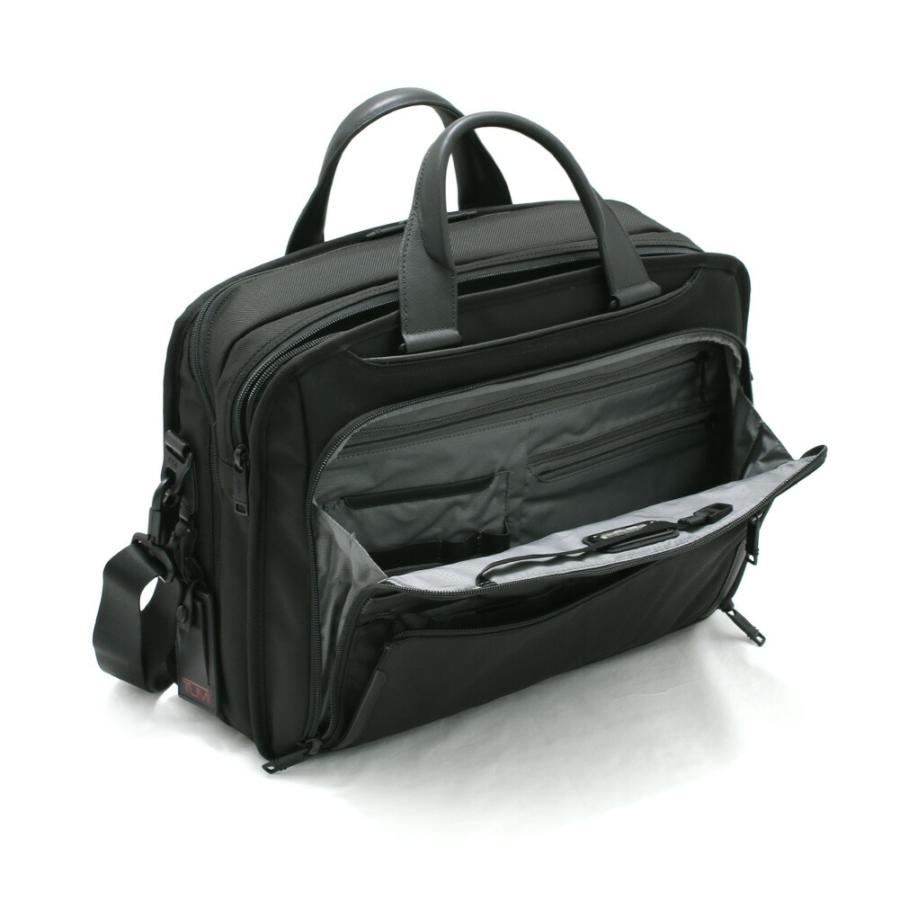 TUMI バッグ 02603132D3 117304-1041 ALPHA Organizer Brief ブラック トゥミ メンズの画像