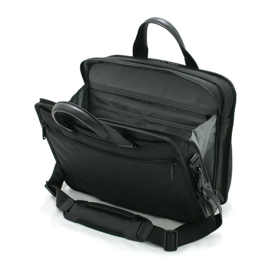 TUMI バッグ 02603132D3 117304-1041 ALPHA Organizer Brief ブラック トゥミ メンズの画像