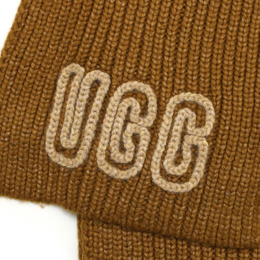 UGG（アグ） マフラー W Chunky Crafted Rib Scarf 102787 ブラック