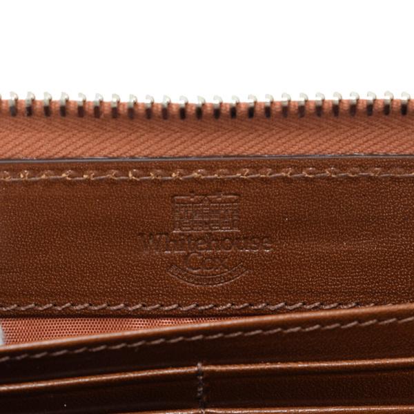 Whitehouse Cox ホワイトハウスコックス 長財布 S1088 SADDLE COGNAC 