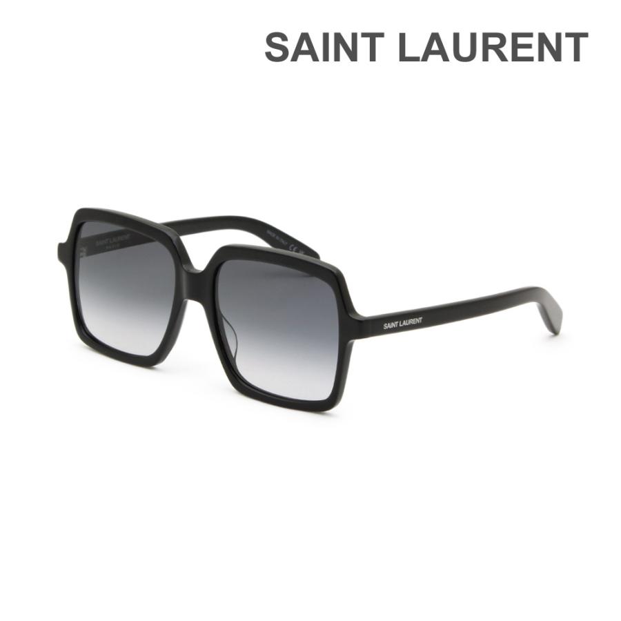 イヴサンローラン(サンローラン) Yves Saint Laurent サングラス グローバルフィット SL 174-001 スクエア型 メンズ レディース 紫外線対 SAINT LAURENT 国内正規品 サンローラン サングラス SL 174 001