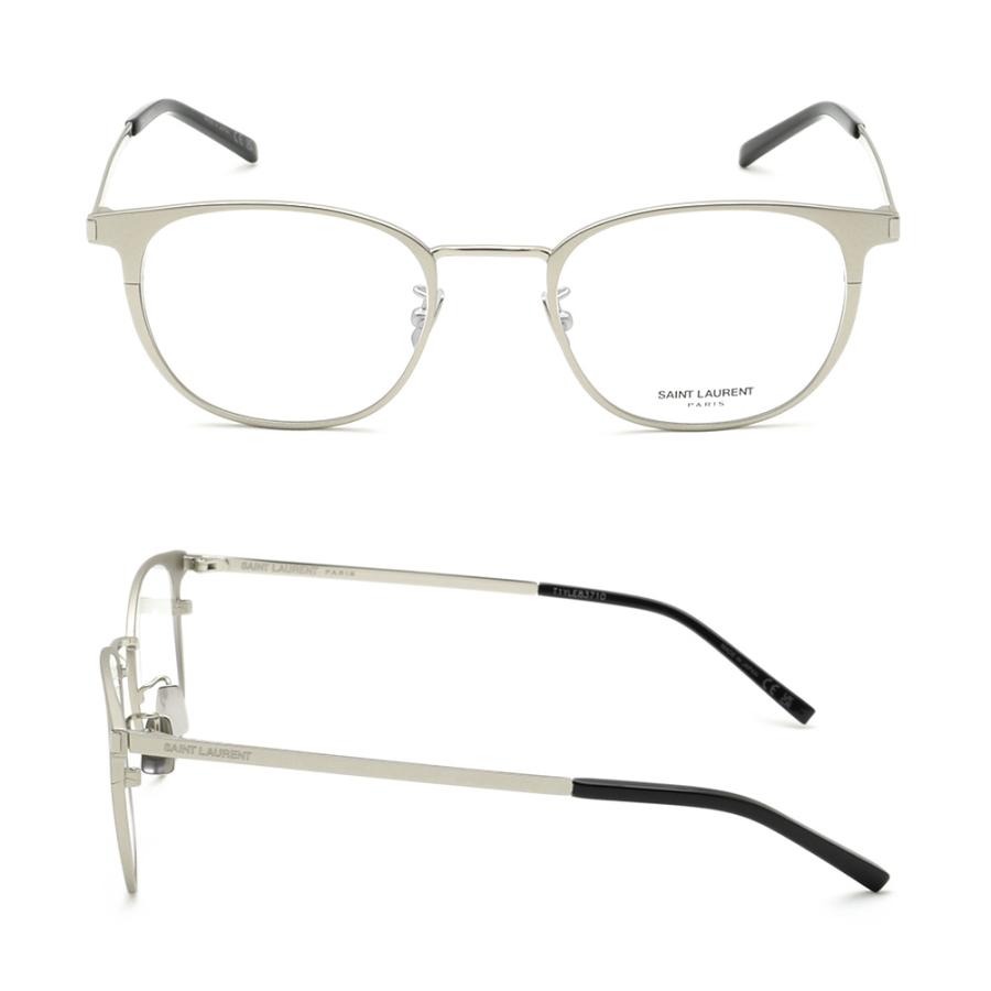 サンローラン メガネ フレーム シルバー SL584-003 SAINT LAURENT 国内正規品 サンローラン メガネ 眼鏡 フレーム