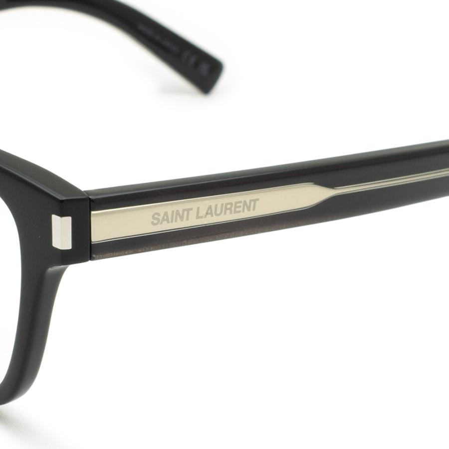 サンローラン メガネ 眼鏡 フレーム のみ SL 621 001 ブラック スマート メンズ レディース ユニセックス SAINT LAURENT｜timeclub｜03