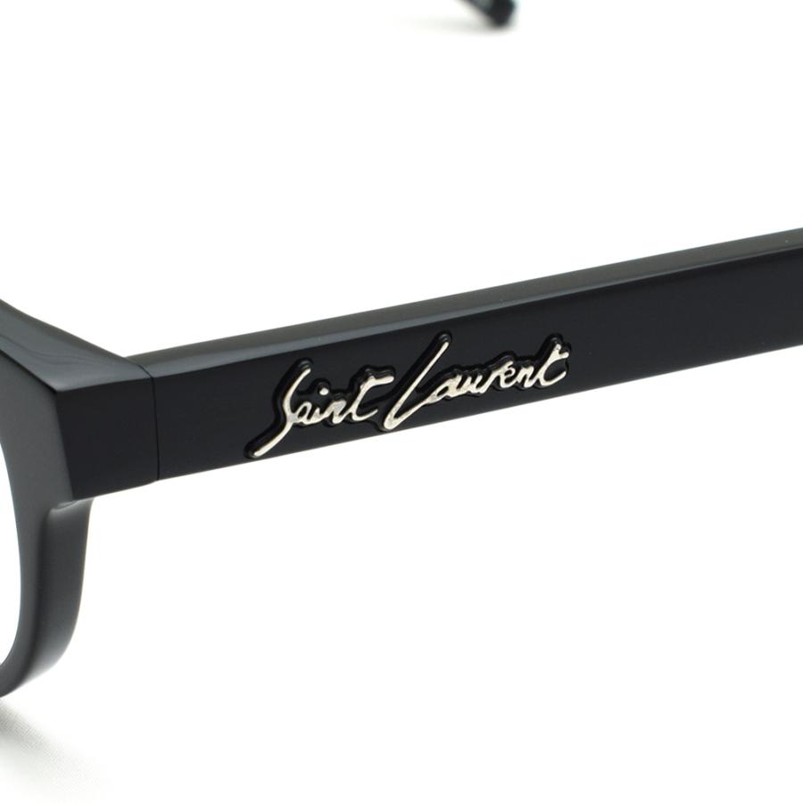 サンローラン メガネ 眼鏡 フレーム のみ SL 629/J 001 ブラック ノーズパッド メンズ レディース ユニセックス SAINT LAURENT｜timeclub｜03