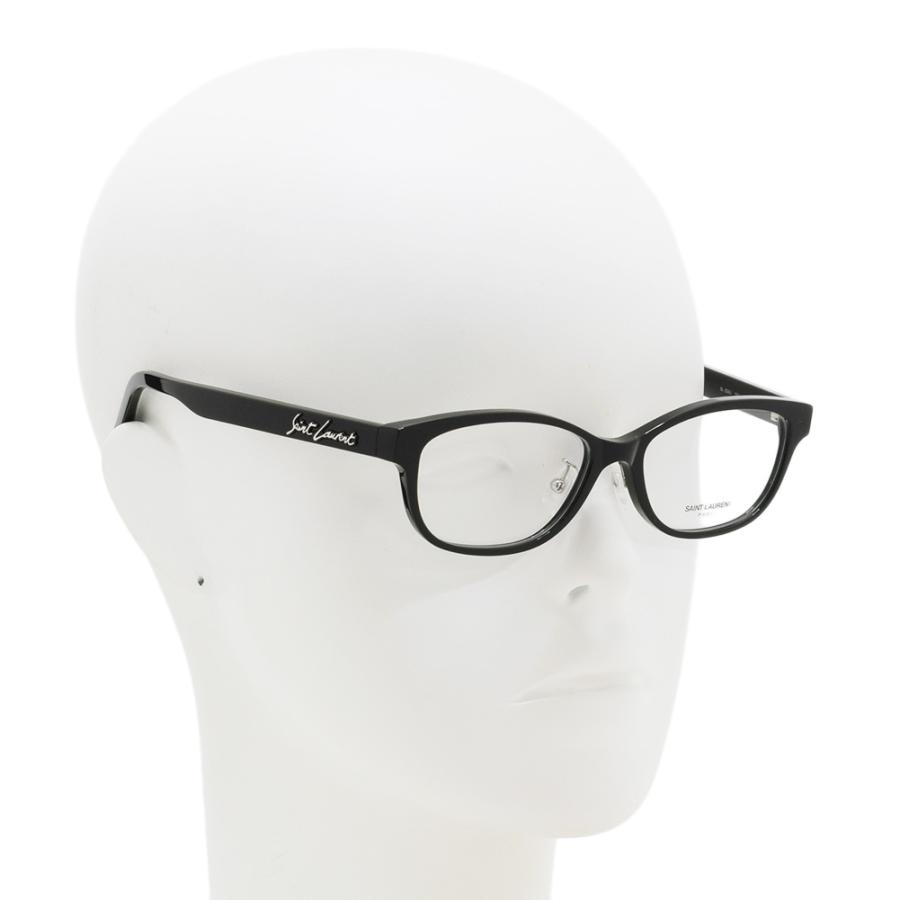 サンローラン メガネ 眼鏡 フレーム のみ SL 629/J 001 ブラック ノーズパッド メンズ レディース ユニセックス SAINT LAURENT｜timeclub｜04