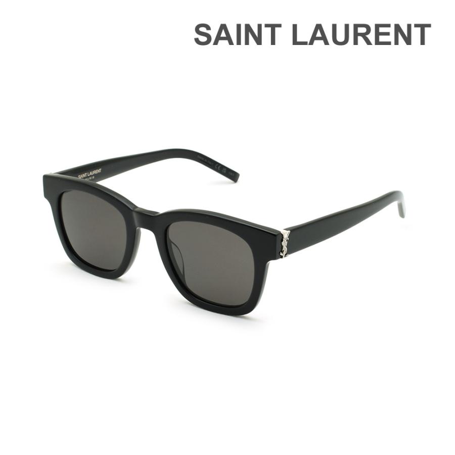 サンローラン サングラス　SL M124　001　ブラック　アジアンフィツト SAINT LAURENT 国内正規品 サンローラン サングラス SL M124 001
