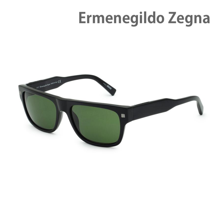 ZEGNA エルメネジルド・ゼニア サングラス EZ0088/S-01N ブラック 