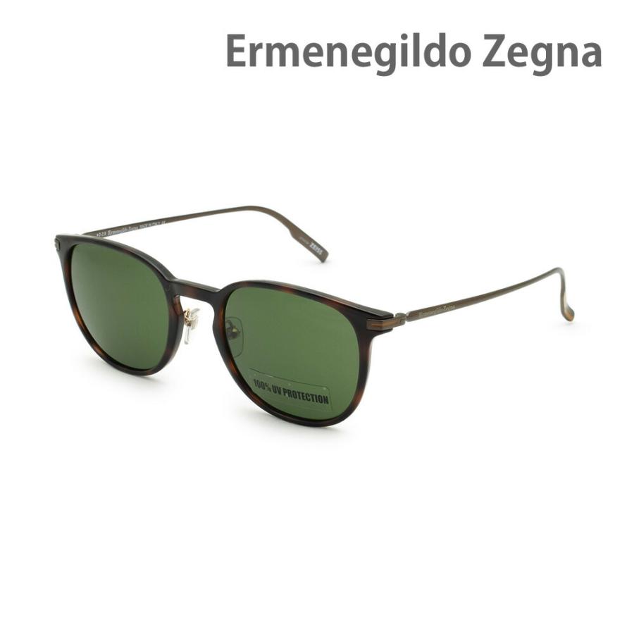 ZEGNA エルメネジルド・ゼニア サングラス EZ0136/S-52N グリーン 