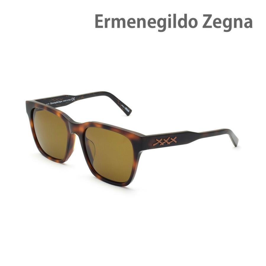ZEGNA エルメネジルド・ゼニア サングラス EZ0147-D/S-52J ハバナ 