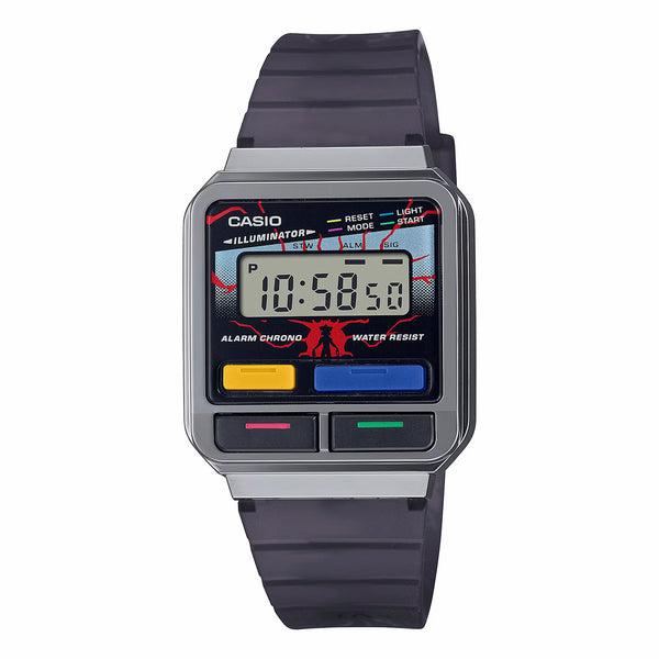 CASIO STANDARD MENS カシオ ストレンジャーシングス A120WEST-1A 腕時計 ブランド メンズ チープカシオ チプカシ デジタル 日本未発売 ギフト プレゼント