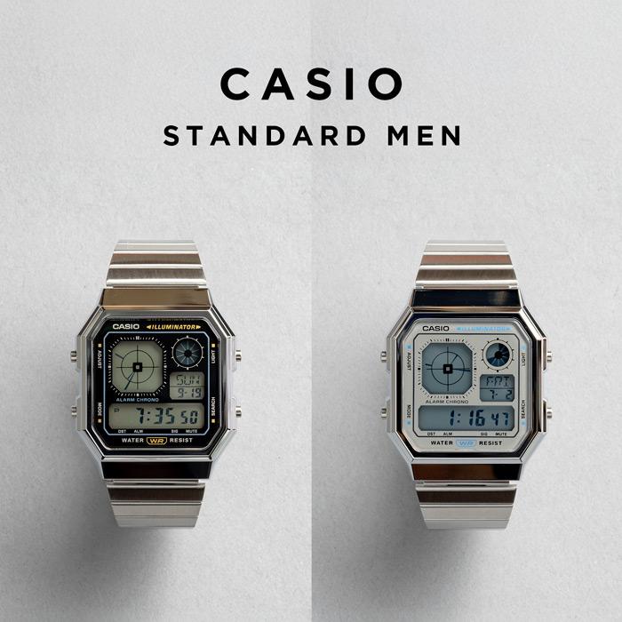 CASIO スタンダード デジタル 腕時計 A130WE-7A 海外モデル A130WE-7A | CASIO VINTAGE Silver | CASIO