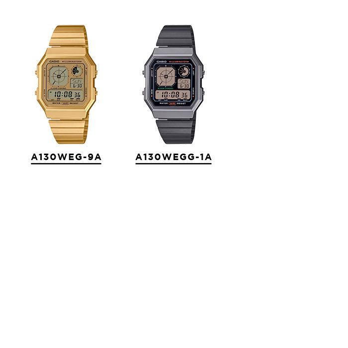 スタンダード デジタル CASIO STANDARD MEN カシオ A130WEG 腕時計