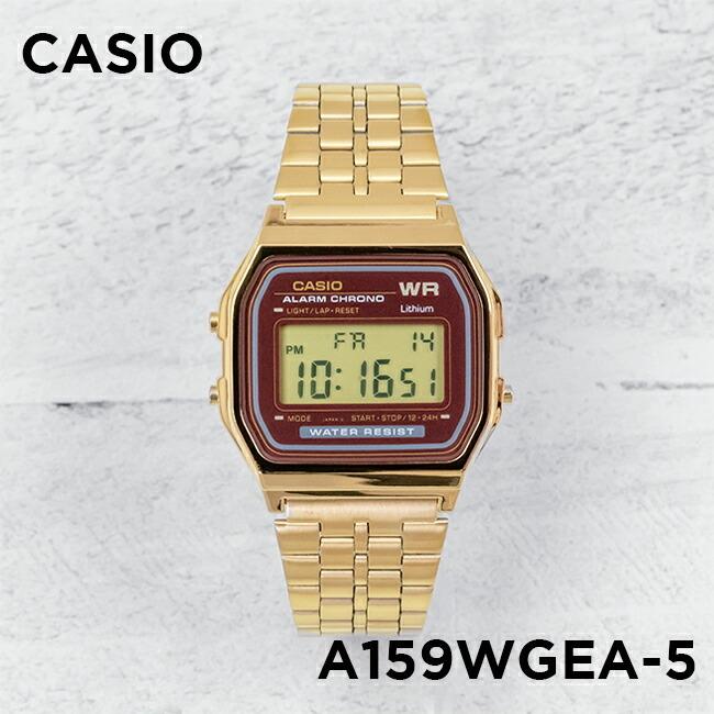 10年保証 Casio カシオ スタンダード A159wgea 5 腕時計 メンズ レディース キッズ 子供 男の子 女の子 チープカシオ チプカシ デジタル 日付 ゴールド 金 ブ A159wgea 5 Time Lovers 通販 Yahoo ショッピング