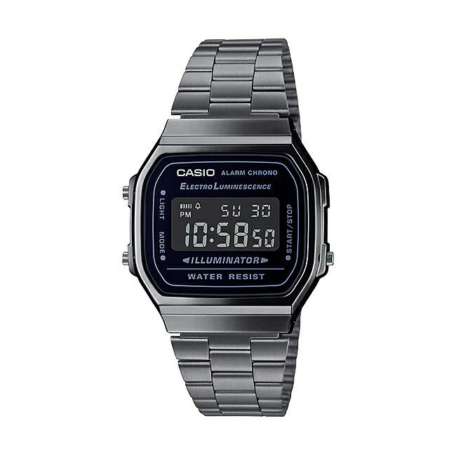 並行輸入品 10年保証 日本未発売 CASIO STANDARD カシオ スタンダード A168WGG-1B 腕時計 時計 ブランド メンズ レディース チープ チプカシ デジタル 日付｜timelovers｜05