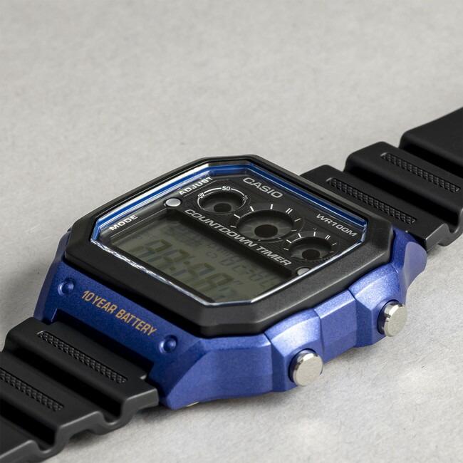 カシオ エクササイズプランナー EXP-10 デジタル 腕時計 稼働品 スタンダード デジタル CASIO STANDARD カシオ AE-1300WH-2A 腕時計