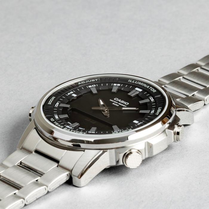 CASIO STANDARD MEN カシオ AMW-880D 腕時計 時計 ブランド メンズ レディース チープカシオ チプカシ アナデジ 日付 防水 日本未発売 ギフト プレゼントの画像