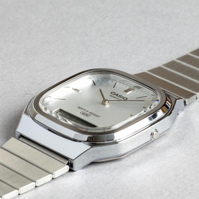 スタンダードアナデジ 10年保証 CASIO STANDARD MEN カシオ