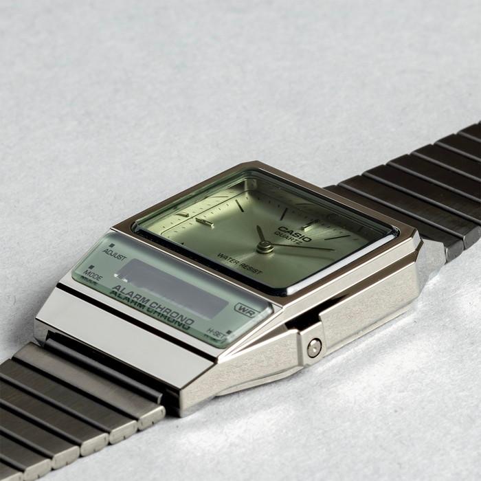 スタンダードアナデジ CASIO STANDARD MENS カシオ AQ-800EC 腕時計 