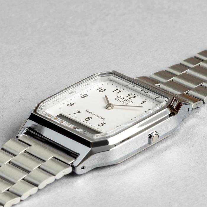 (最終値下げ)カシオ　casio チプカシ　腕時計AQ-230A-4AMQYJF CASIO（カシオ） クォーツ 電池式 AQ-230A-4AMQY クラシック チプカシ