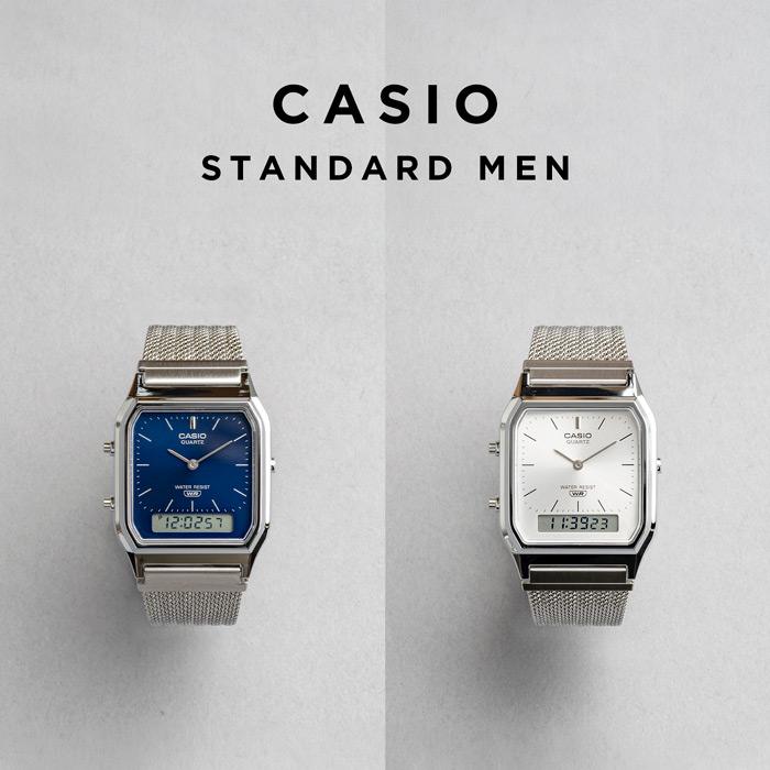 スタンダードアナデジ CASIO STANDARD MEN カシオ AQ-230EM 腕時計