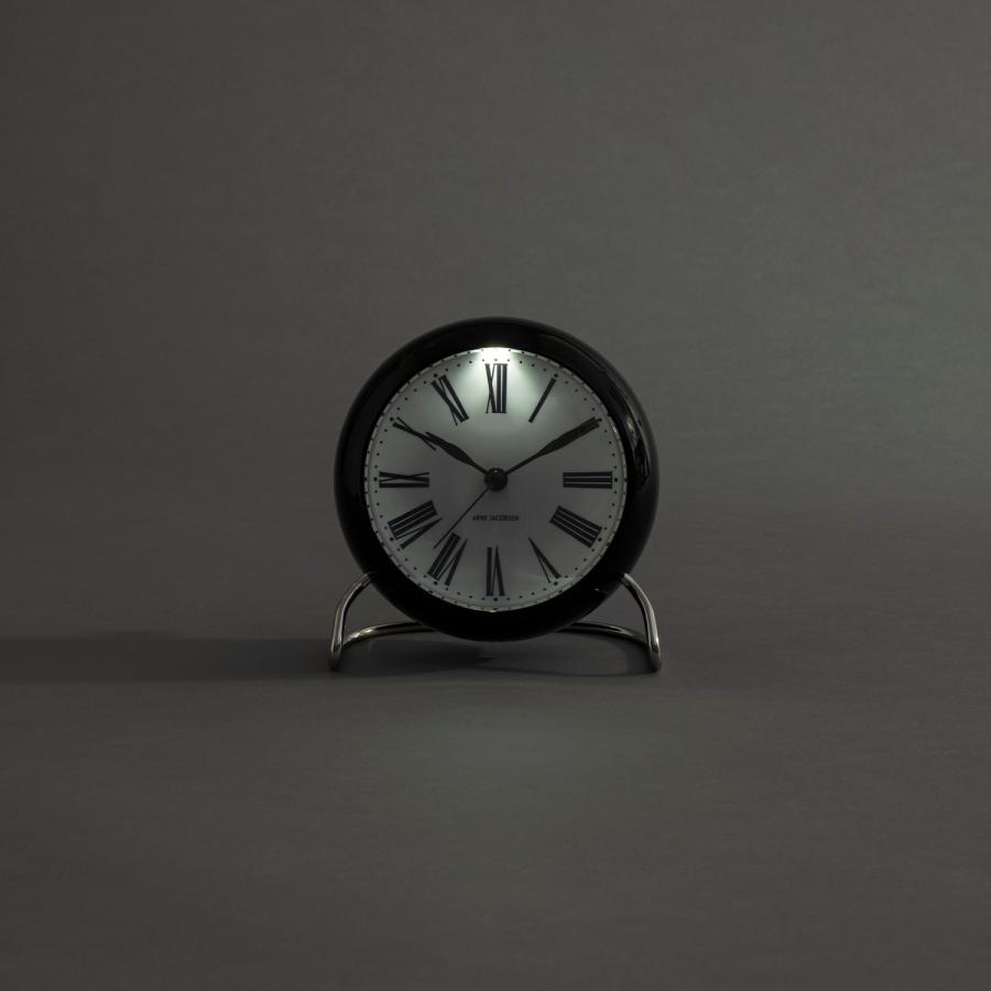 【新品未使用】ARNE JACOBSEN Table Clock 黒 Amazon.com: Arne Jacobsen Table Clock City Hall with Alarm