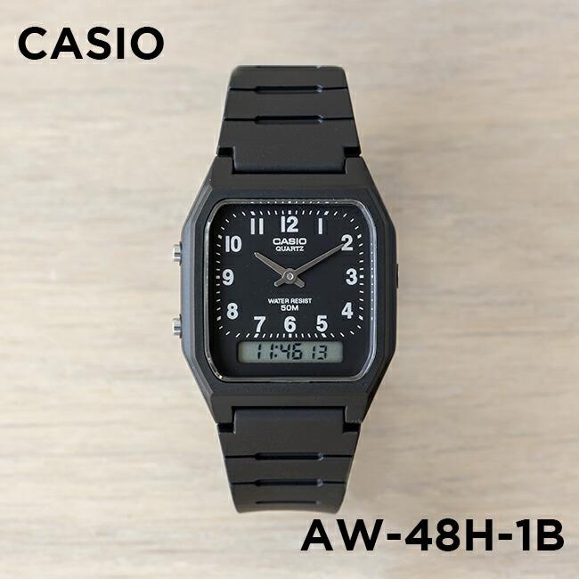 10年保証 日本未発売 CASIO STANDARD カシオ スタンダード AW-48H-1B 腕時計 時計 ブランド メンズ レディース キッズ  子供 男の子 女の子 チープカシオ チプ :aw48h-1b:TIME LOVERS - 通販 - Yahoo!ショッピング