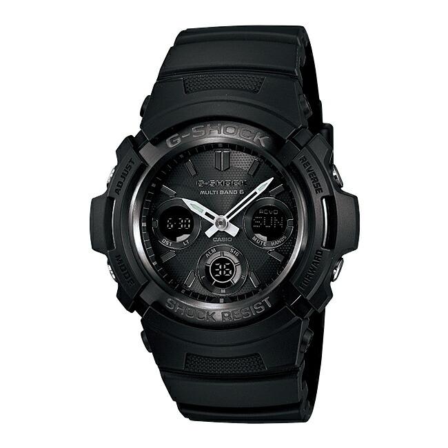 並行輸入品 10年保証 CASIO G-SHOCK カシオ Gショック AWG-M100B-1A 腕時計 時計 ブランド メンズ 男の子 アナデジ 電波 ソーラー ソーラー電波 日付 防水｜timelovers｜05